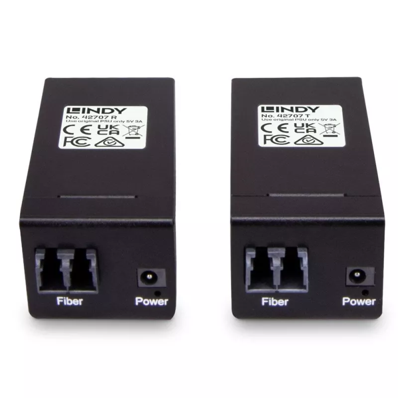 USB 3.0 siųstuvas ir imtuvas Lindy 200 m šviesolaidinis prailgintuvas