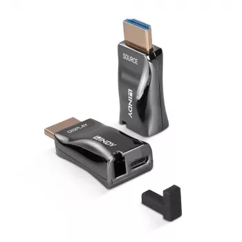 AV siųstuvas ir imtuvas Lindy 300m Šviesolaidinis HDMI 4K60