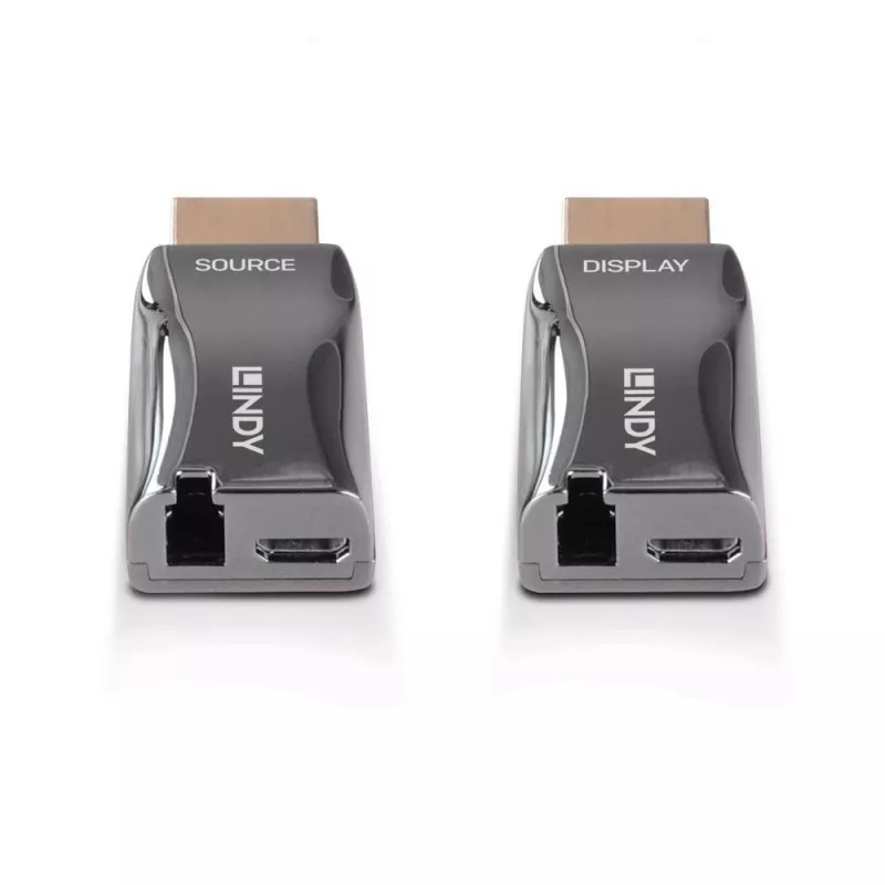 AV siųstuvas ir imtuvas Lindy 300m Šviesolaidinis HDMI 4K60