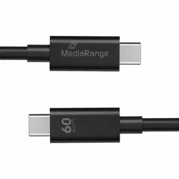 USB laidas MediaRange MRCS213 1,2 m USB 3.2 Gen 1 USB C juodas