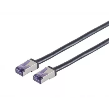 Tinklo kabelis Lanview LVN-CAT6A-FLEX-10M S/FTP Cat6a 10 m juodas