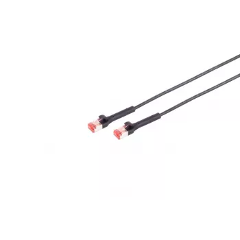 Tinklo kabelis Lanview LV-6AFTP-FLEX-ANG-02B RJ45 Cat6A 2m Juodas