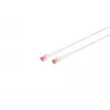 Tinklo kabelis Lanview LV-6AFTP-FLEX-ANG-0025W RJ45 Cat6a 25 m Baltas
