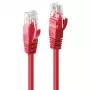 Lindy 5m Cat.6 U/UTP tinklo kabelis, raudonas