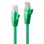 Tinklo kabelis Lindy 0,5 m RJ-45 Cat6 U/UTP Žalias