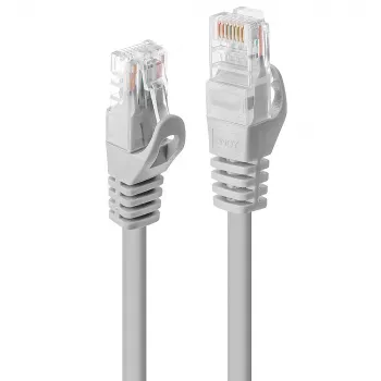 Lindy 48167 tinklo kabelis pilkas 10 m Cat6 U/UTP (UTP)