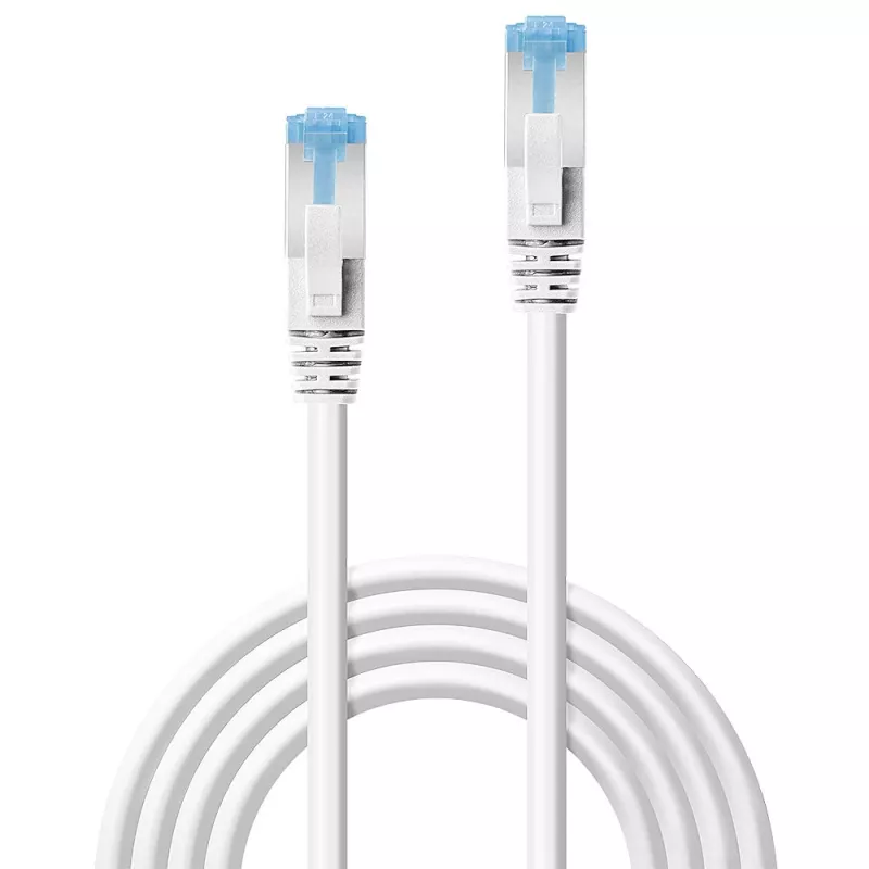Lindy 47198 tinklo kabelis baltas 10 m Cat6a S/FTP (S-STP)