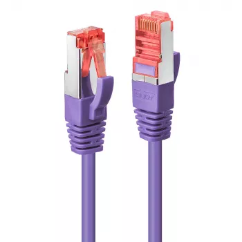 Tinklo kabelis Lindy RJ45/RJ45 CAT6 2m S/FTP Violetinis