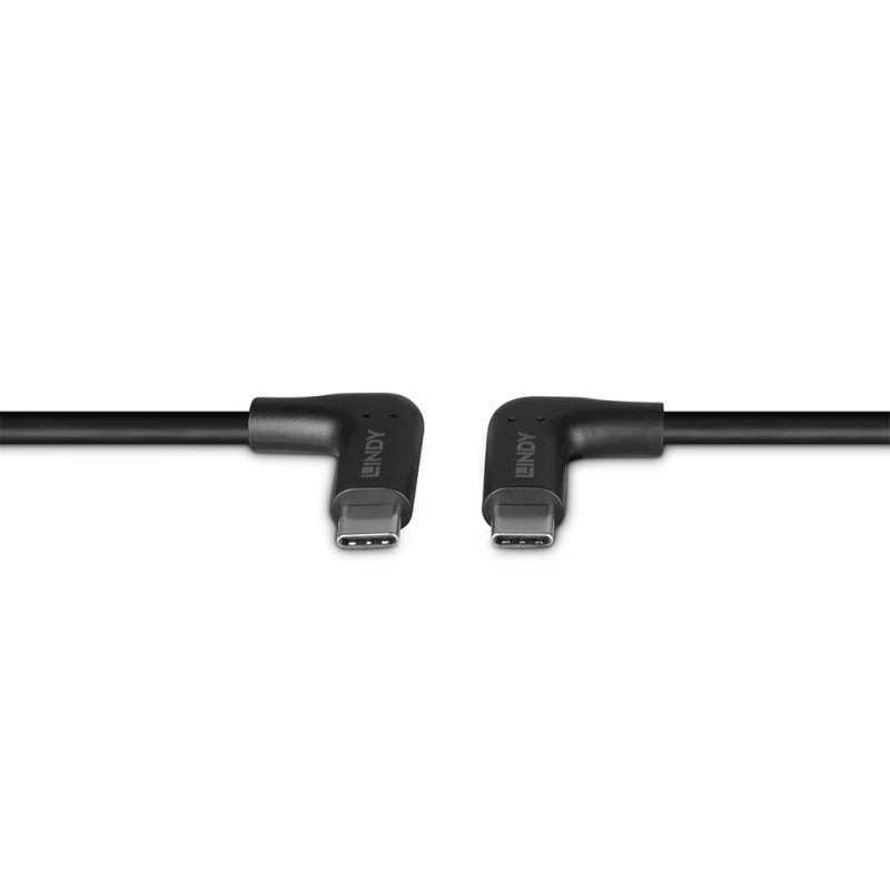Lindy 1 m USB 3.2 stačiakampis USB-C į stačiakampį USB-C laidas, 10 Gbps