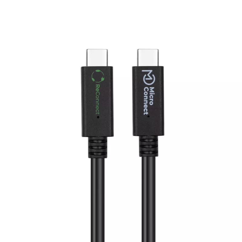 MicroConnect ECO-USB3.2CC1.5 USB laidas USB 3.2 Gen 2x2 1,5 m USB-C juodas