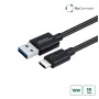 Microconnect ECO-USB3.2CA0.25 USB laidas USB 3.2 Gen 2 (3.1 Gen 2) 0,25 m USB A USB C juodas