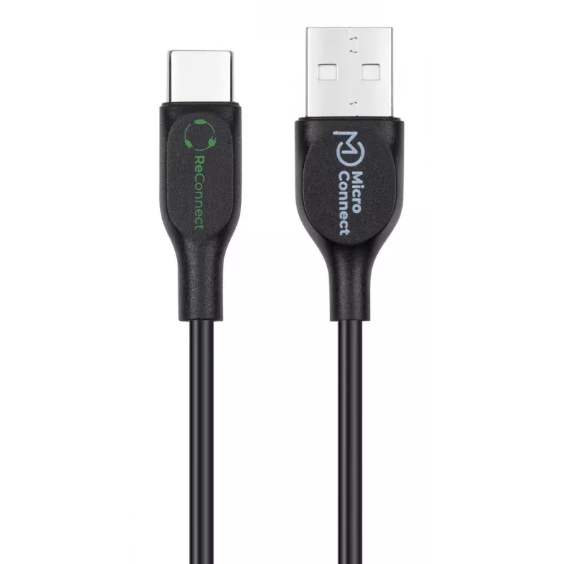 MicroConnect ECO-USB3.1CCHAR2B USB laidas USB 2.0 2 m USB A USB C juodas