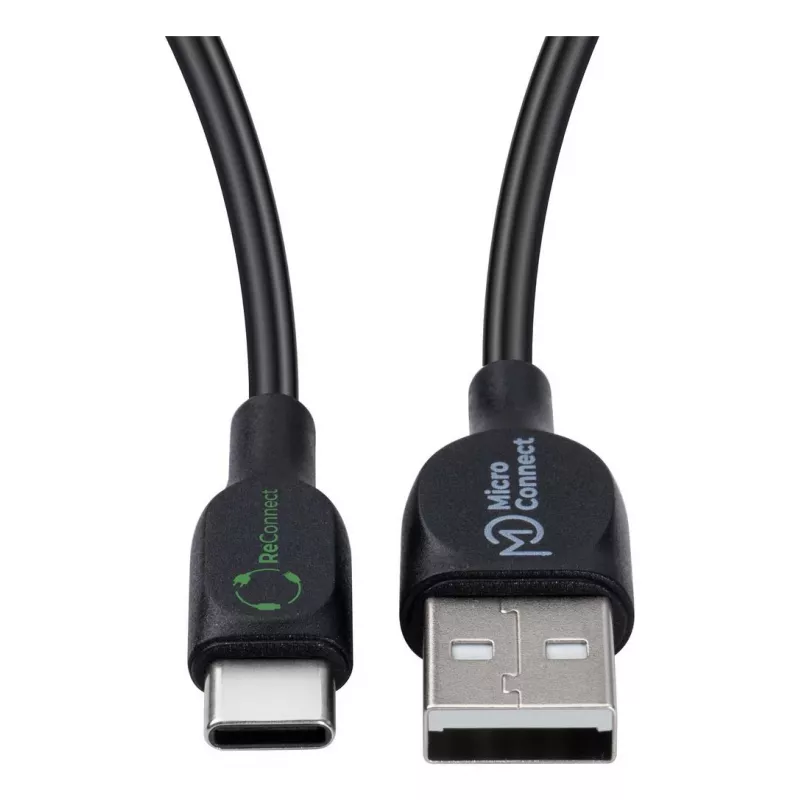 MicroConnect ECO-USB3.1CCHAR2B USB laidas USB 2.0 2 m USB A USB C juodas