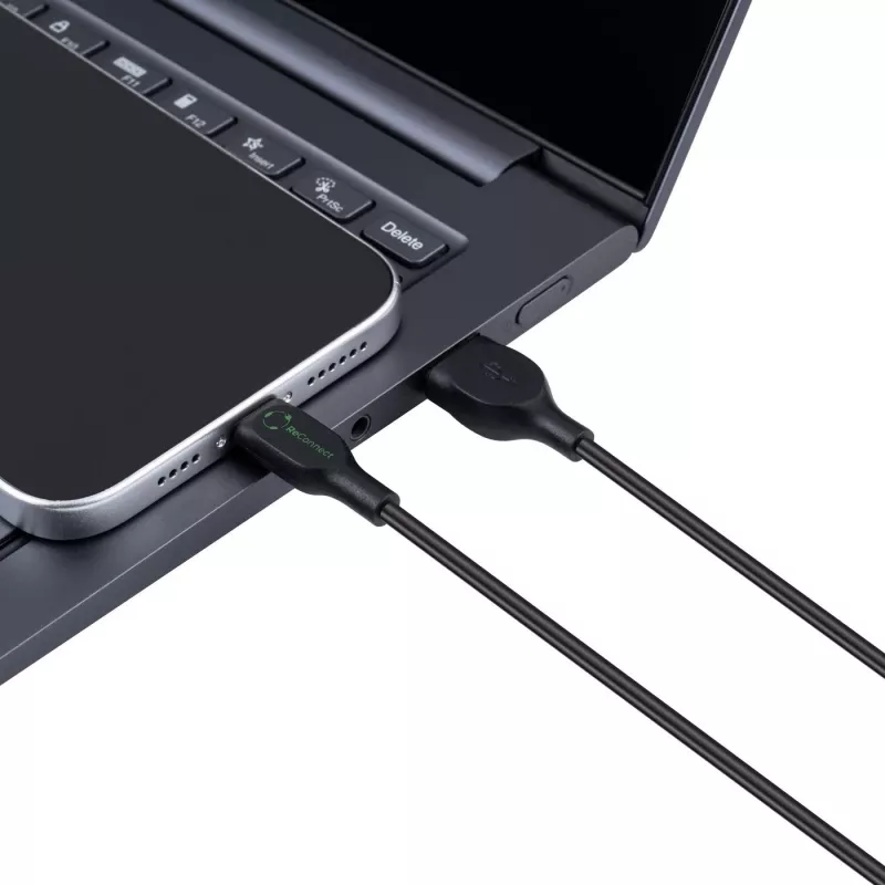 MicroConnect ECO-USB3.1CCHAR2B USB laidas USB 2.0 2 m USB A USB C juodas