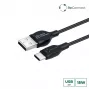 Microconnect ECO-USB3.1CCHAR3B USB kabelis USB 2.0 3 m USB A USB C Juodas