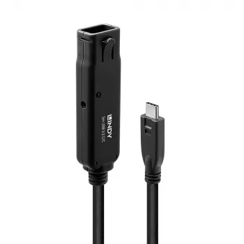 Lindy 43405 USB-C laidas USB 3.2 Gen 2 5 m juodas