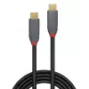 Lindy 0,5 m USB 3.2 Type C į C laidas, 20 Gbps, 5 A, PD, Anthra Line