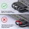 HDMI kabelis Lindy 5 m, 4K@60 Hz, lankstus