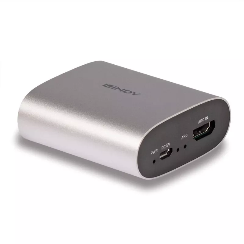 HDMI ARC garso ištraukiklis Lindy 38363, Micro-USB 500 mA 5 V