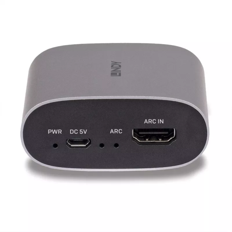 HDMI ARC garso ištraukiklis Lindy 38363, Micro-USB 500 mA 5 V