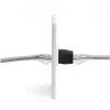 Keystone jungtis EQUIP Cat.6A neekranuota, RJ-45, plokščios konstrukcijos, juoda, 8 vnt.
