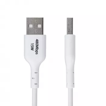 StarTech.com USB-A į USB-C įkrovimo ir sinchronizavimo laidas, 1 m, 3 A, USB 2.0, TPE apvalkalas, baltas