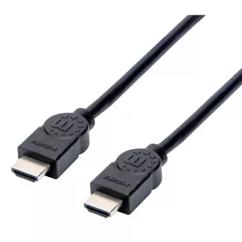HDMI kabelis Manhattan HDMM150CM 4K@30Hz 1,5m Vyriškas-Vyriškas Juodas