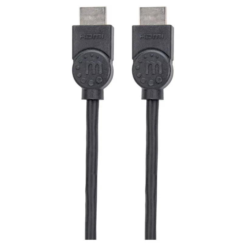 HDMI kabelis Manhattan HDMM150CM 4K@30Hz 1,5m Vyriškas-Vyriškas Juodas