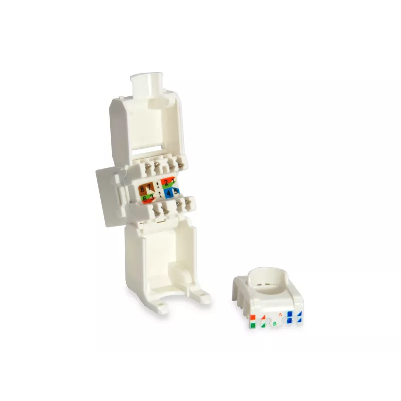 Cat.6 neekranuotas keystone jack Toolfree Equip 769216