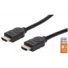 HDMI kabelis vyriškas-į-vyrišką Manhattan HDMM2MP 1,8 m juodas