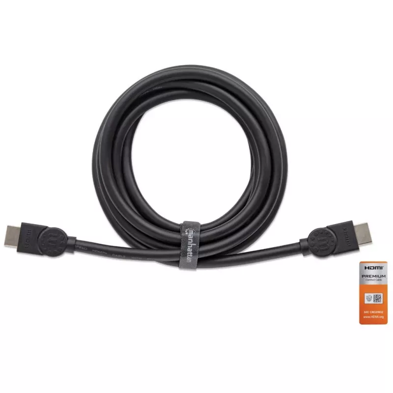HDMI kabelis Manhattan HDMM5MP 5 m Vyriškas į Vyrišką