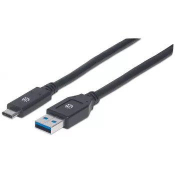 USB-C į USB-A laidas Manhattan 354981 3 m, vyriškas į vyrišką