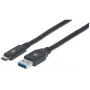 USB-C į USB-A laidas Manhattan 354981 3 m, vyriškas į vyrišką