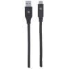 USB-C į USB-A laidas Manhattan 354981 3 m, vyriškas į vyrišką