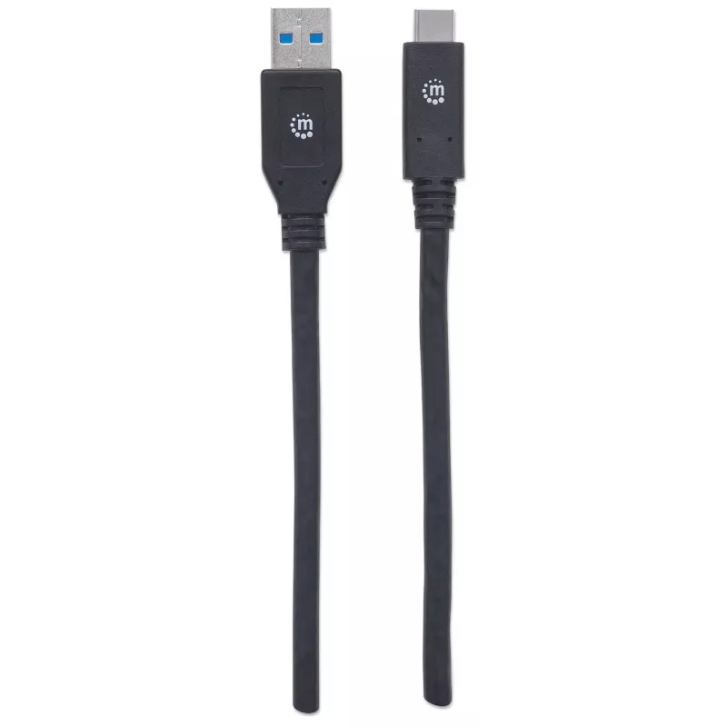 USB-C į USB-A laidas Manhattan 354981 3 m, vyriškas į vyrišką