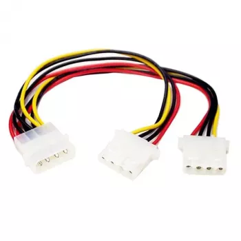 StarTech.com LP4 į 2x LP4 maitinimo Y skirstytuvas, laidas M/F
