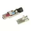 Tinklo kabelis LogiLink MP0040 RJ-45 1m juodas metalinis