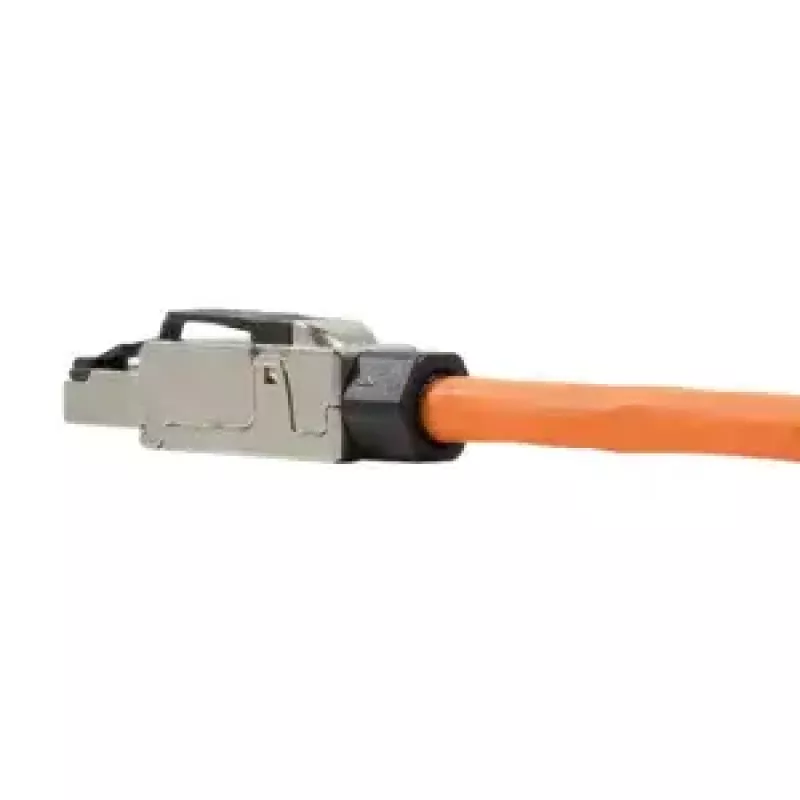 Tinklo kabelis LogiLink MP0040 RJ-45 1m juodas metalinis