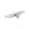 LogiLink MP0025 RJ45 kištukas Cat.6 UTP, montuojamas be įrankių, baltos spalvos