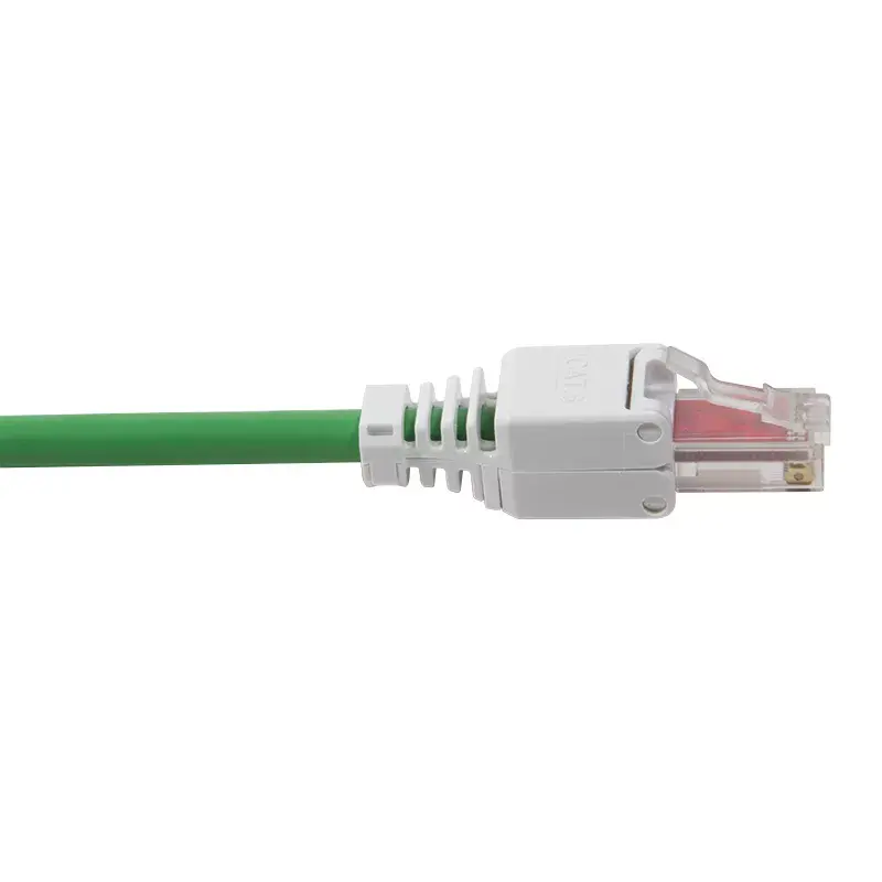 LogiLink MP0025 RJ45 kištukas Cat.6 UTP, montuojamas be įrankių, baltos spalvos