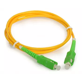Microconnect FIB884001 InfiniBand šviesolaidinis kabelis 1 m SC geltonas OS2 9 µm