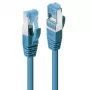 Lindy 47148 tinklo kabelis mėlynas 1,5 m Cat6a S/FTP (S-STP)
