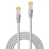 Lindy 7,5 m RJ45 S/FTP LSZH tinklo kabelis, pilka spalva