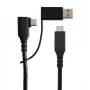 MicroConnect USB3.1CC1MDE-N USB laidas USB 3.2 Gen 1 (3.1 Gen 1) 1 m USB-C juodas