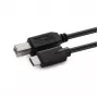 Microconnect USB3.1C2B5 USB-C į USB-B laidas 5 m USB 2.0 juodas