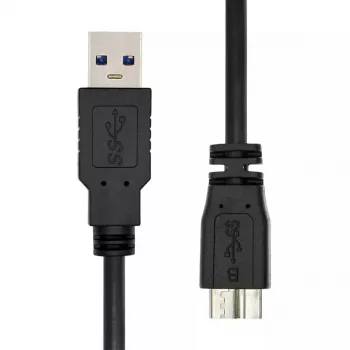 ProXtend USB-A 3.2 Gen 1 į Micro B laidas, juodas, 1 m, 5 Gbit/s