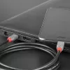 Lindy 3 m USB 2.0 Type C į Micro-B laidas, Anthra Line