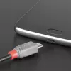 Lindy 3 m USB 2.0 Type C į Micro-B laidas, Anthra Line