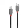 Lindy 1 m USB 2.0 Type C – Micro-B laidas, Anthra Line