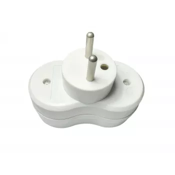 Kištukinis jungiklis MicroConnect MC-PLUGOOEU1+2FRW EU tipas